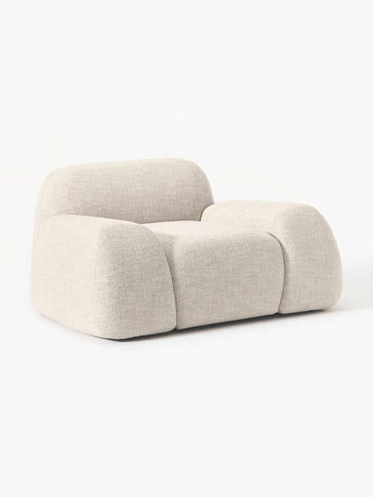 Wolke Bouclé Lounge Chair