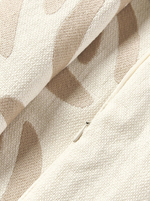 Outdoor Cushion Cover Aryna with Decorative Trim