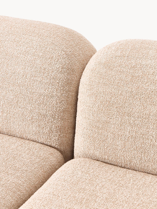 Modular Boucl Sofa Wolke 4-seater