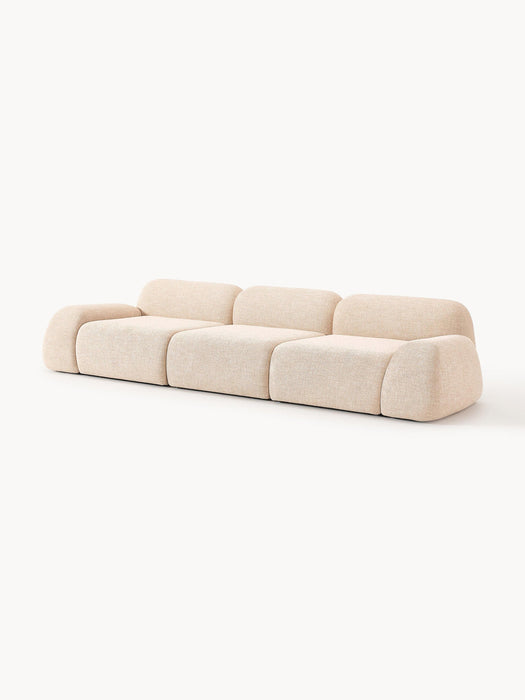 Wolke Modular Bouclé Sofa (4-seater)