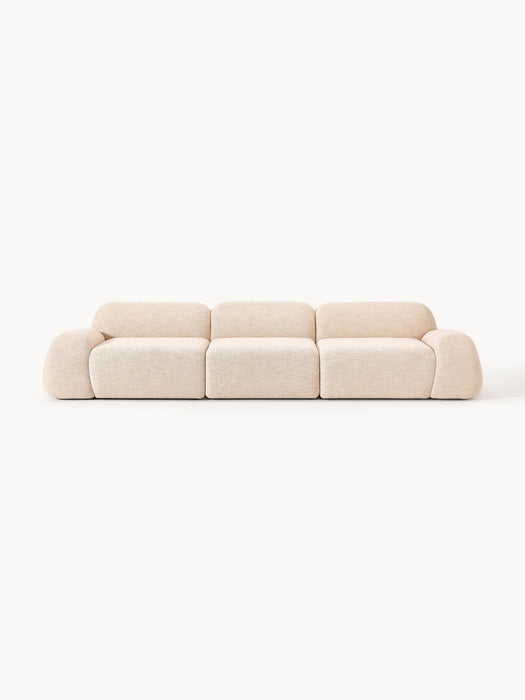 Wolke Modular Bouclé Sofa (4-seater)