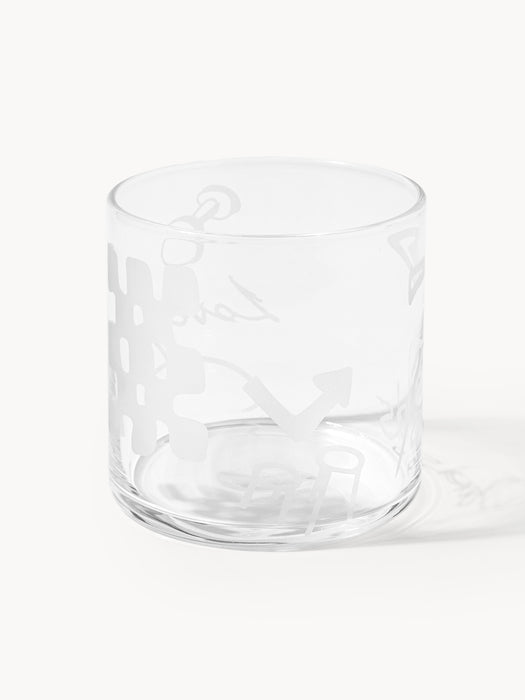 Crosby Studios Handmade Tumblers Cristal Set of 2
