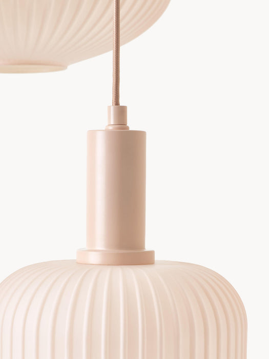 Candela Opal Glass Cluster Pendant Light