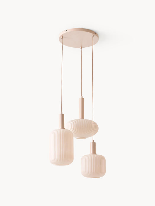 Candela Opal Glass Cluster Pendant Light