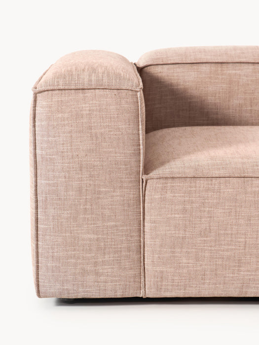Linen Blend Modular Sofa Lennon 3-seater