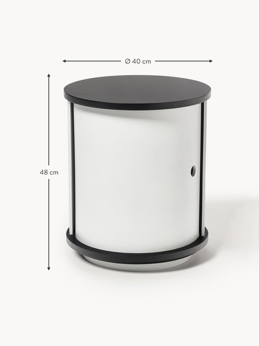 Bedside Table Svea with Sliding Door