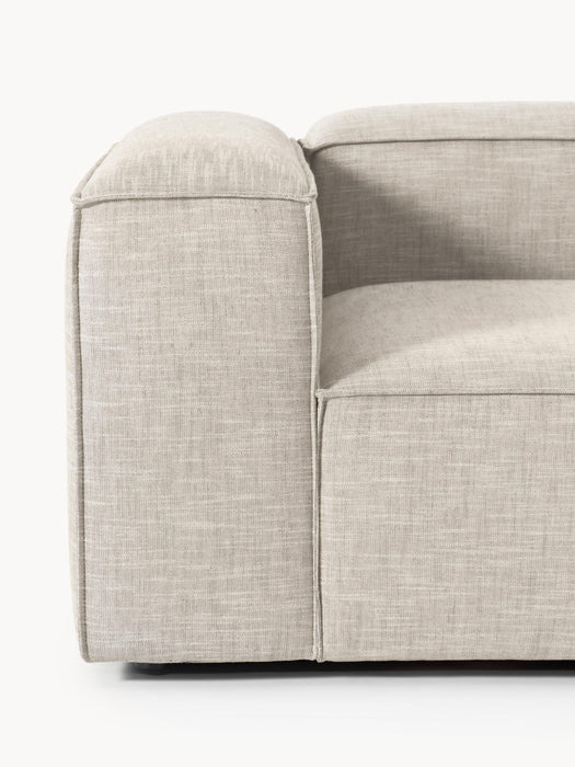 Linen Blend Modular Sofa Lennon 3-seater