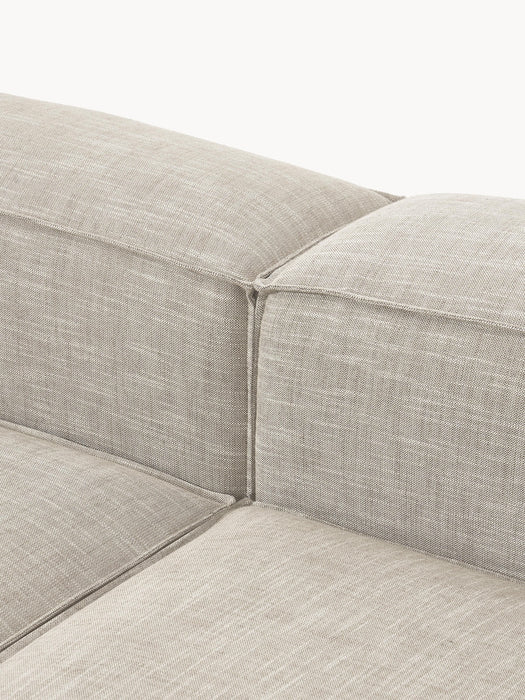 Linen Blend Modular Sofa Lennon 3-seater