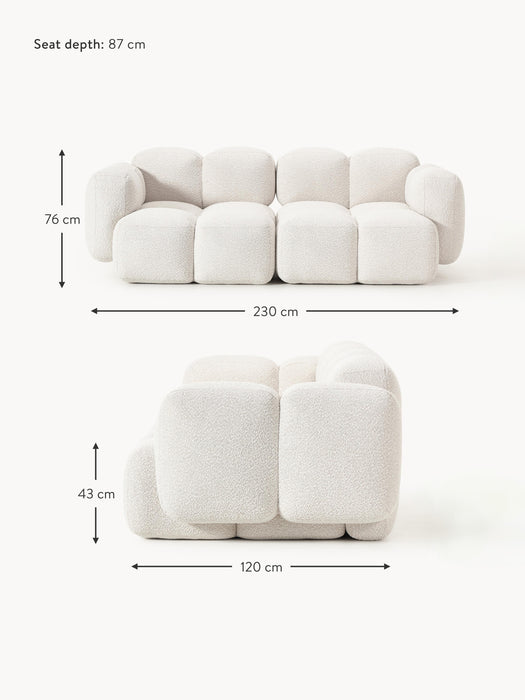 Boucl Modular Sofa Tayla 2-seater