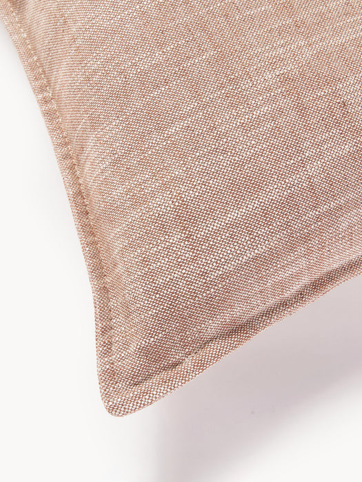 Large Linen Blend Sofa Cushion Lennon 60x60 cm