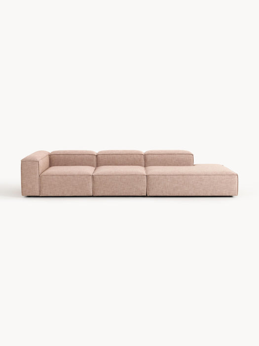 XL Linen Blend Modular Chaise Lennon