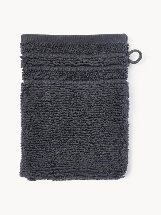 Wash Gloves Luxe with Striped Border Set of 2