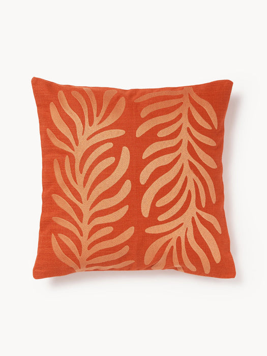 Aryna Outdoor Cushion Cover with Decorative Trim