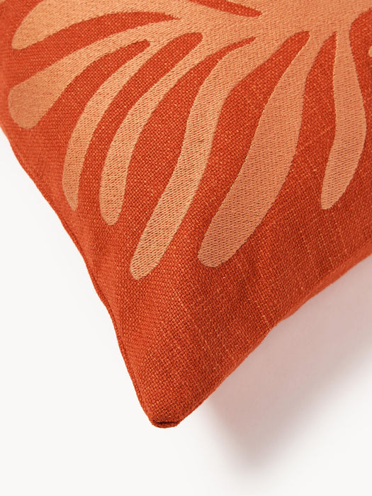 Aryna Outdoor Cushion Cover with Decorative Trim