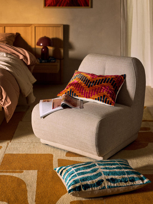 Dejan Viscose Cushion Cover with Jacquard Pattern