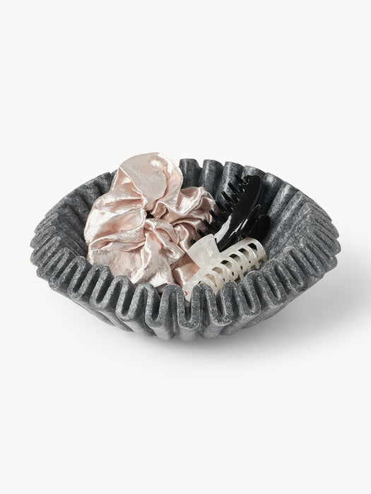 Handmade Decorative Marble Bowl Santorini 31 cm