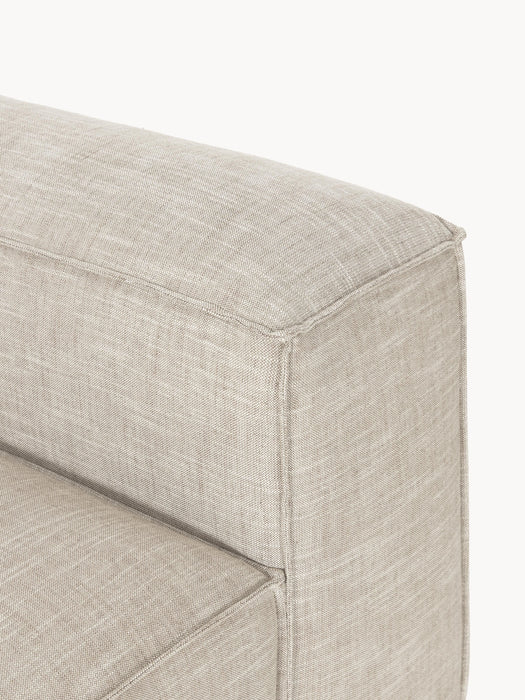 Linen Blend Modular Sofa Lennon 4-seater