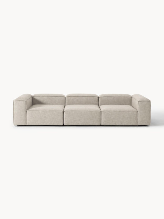 Linen Blend Modular Sofa Lennon 4-seater