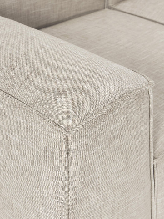 Linen Blend Modular Sofa Lennon 4-seater