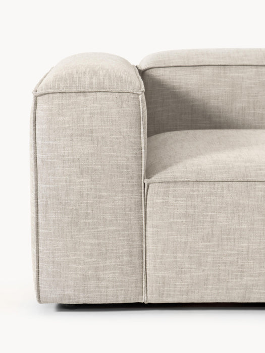 Linen Blend Modular Sofa Lennon 4-seater