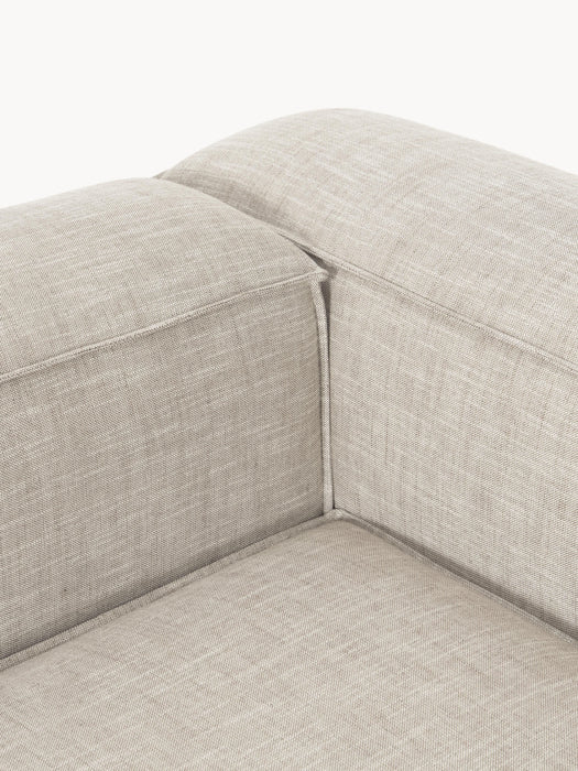 Linen Blend Modular Sofa Lennon 4-seater