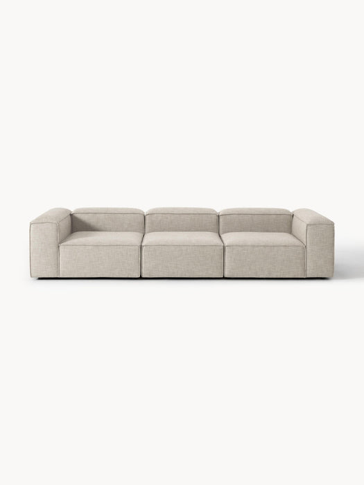Lennon Linen Blend Modular Sofa (4-seater)