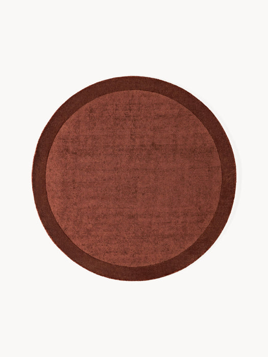 Round Low-Pile Rug Kari