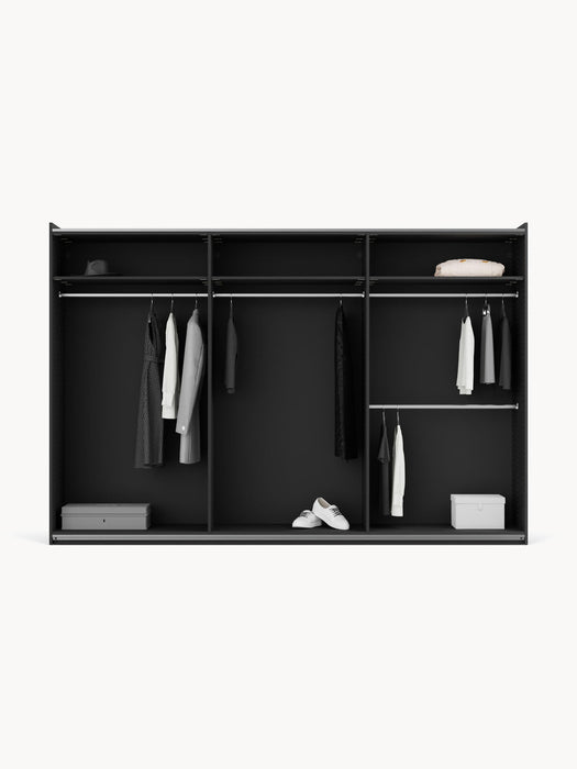 Leon Modular Sliding Door Wardrobe, 300 cm Wide, in various sizes
