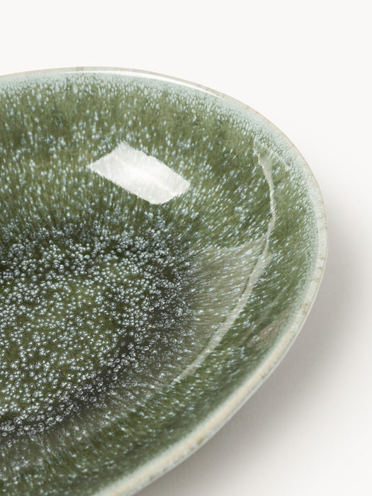 Macey Handmade Organic Shaped Soup Plates, Set of 4