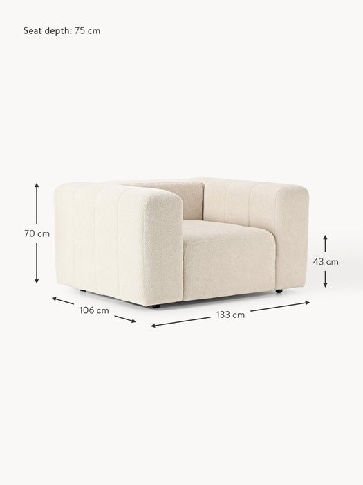 Boucl Lounge Chair Lena