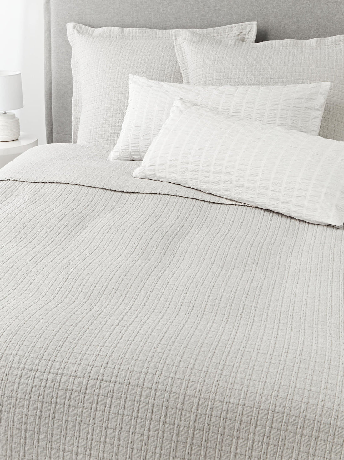 Orville Waffle Weave Bedspread