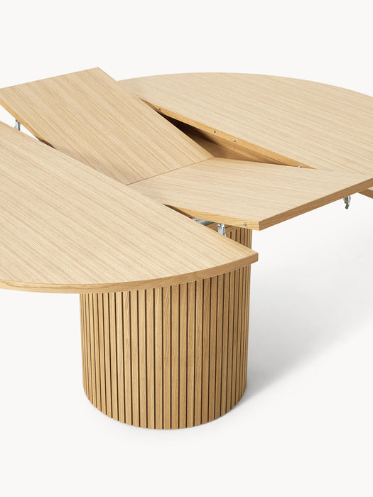 Extendable Dining Table Filo with Groove Structure 120