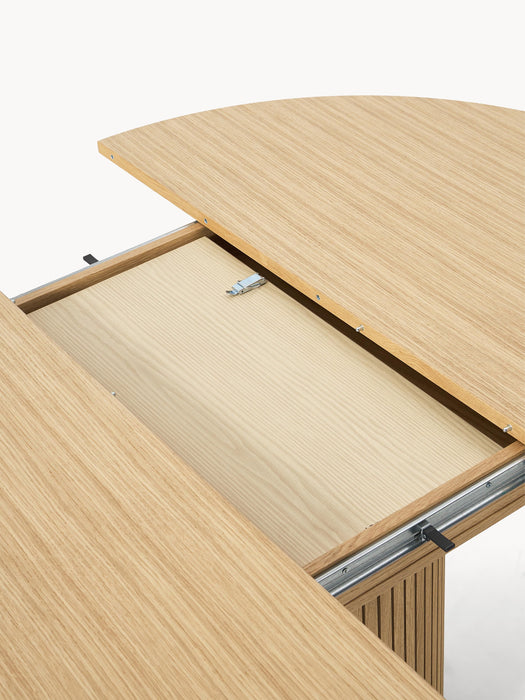 Extendable Dining Table Filo with Groove Structure 120