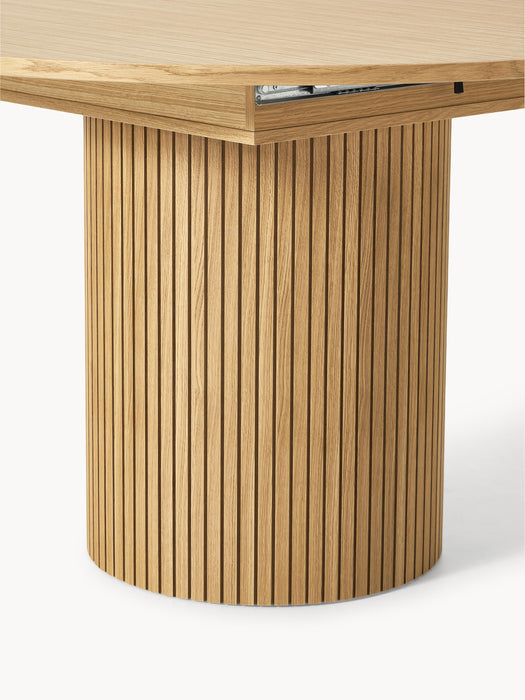 Extendable Dining Table Filo with Groove Structure 120