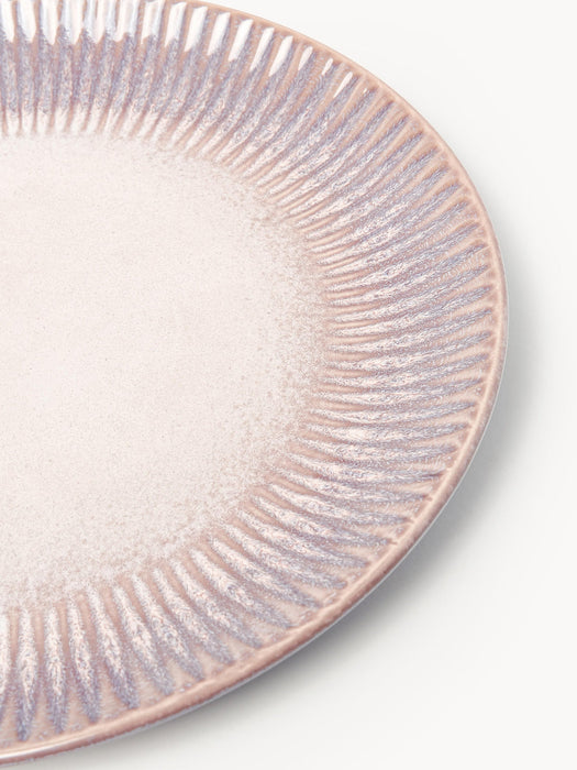Vinci Handmade Tableware Set with Reactive Glaze, 4 People, Set of 12