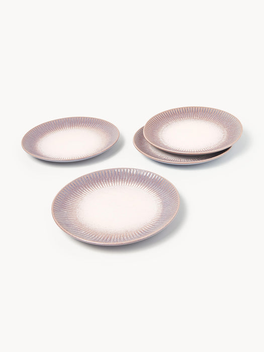 Handmade Vinci Tableware Set with Reactive Glaze 4 People Set of 12