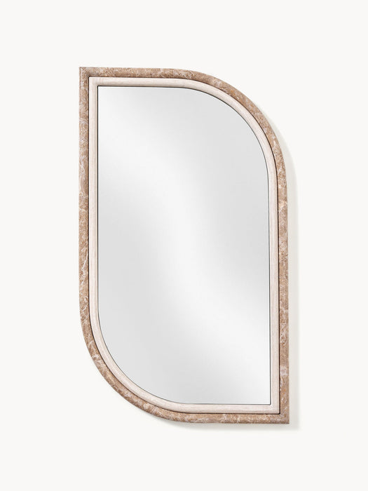 Abam Wall Mirror in an Organic Shape