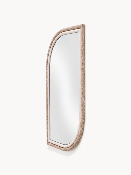 Abam Wall Mirror in an Organic Shape