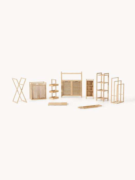 Bamboo Bathtub Rack Kit