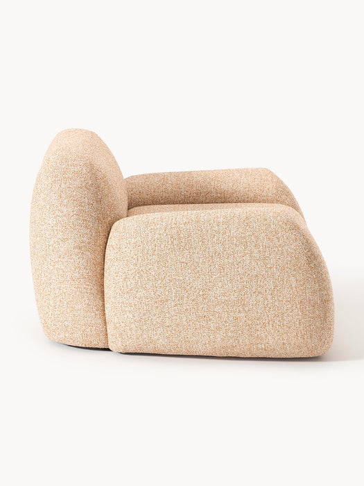 Wolke Bouclé Lounge Chair