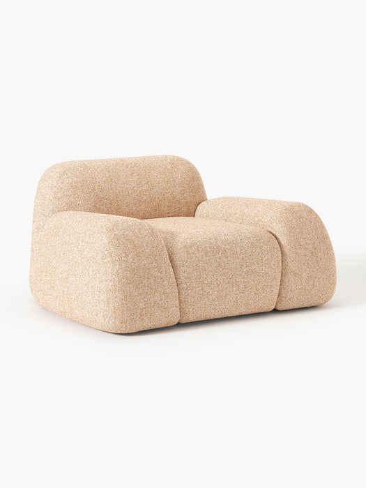 Wolke Bouclé Lounge Chair
