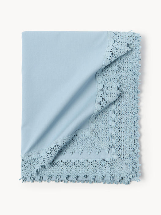 Tablecloth Flavia with Lace Trim