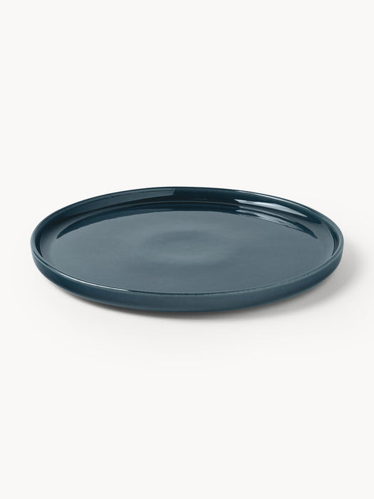 Ethel Handmade Reactive Glaze Tableware Set, 4 people, Set of 12