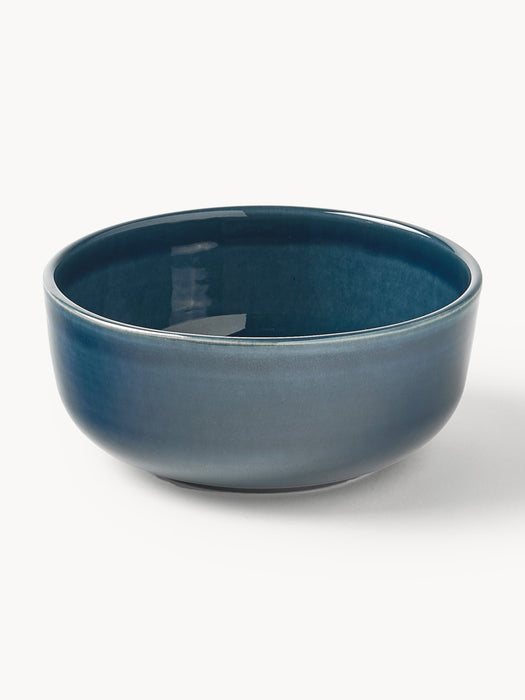 Handmade Reactive Glaze Tableware Set Ethel 4 people Set of 12