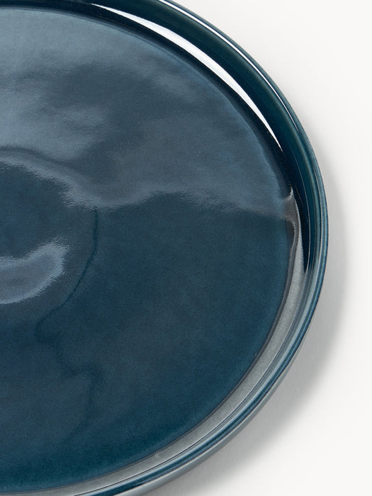 Ethel Handmade Reactive Glaze Tableware Set, 4 people, Set of 12