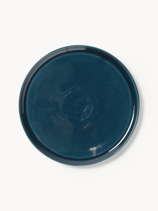 Ethel Handmade Reactive Glaze Tableware Set, 4 people, Set of 12