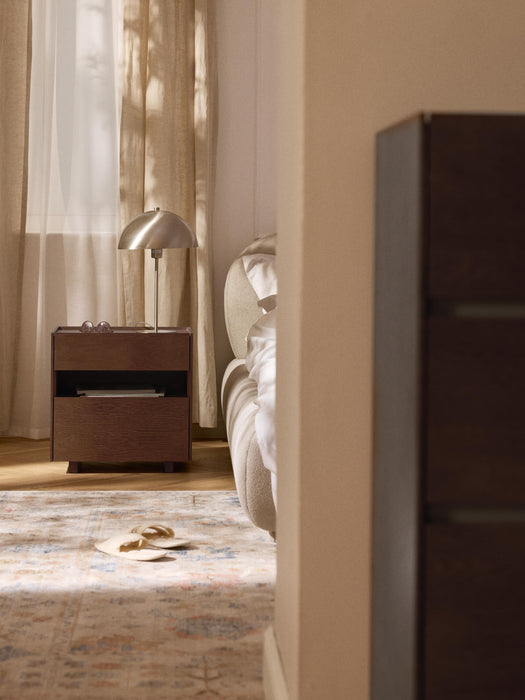 Wooden Bedside Table Larsen