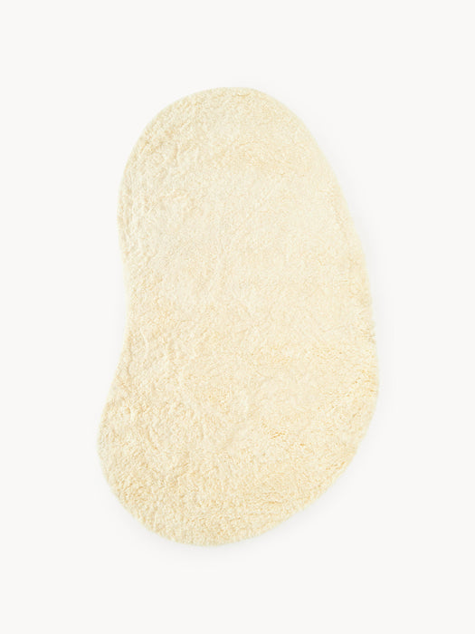 Organic-Shaped Long-Pile Rug Tully