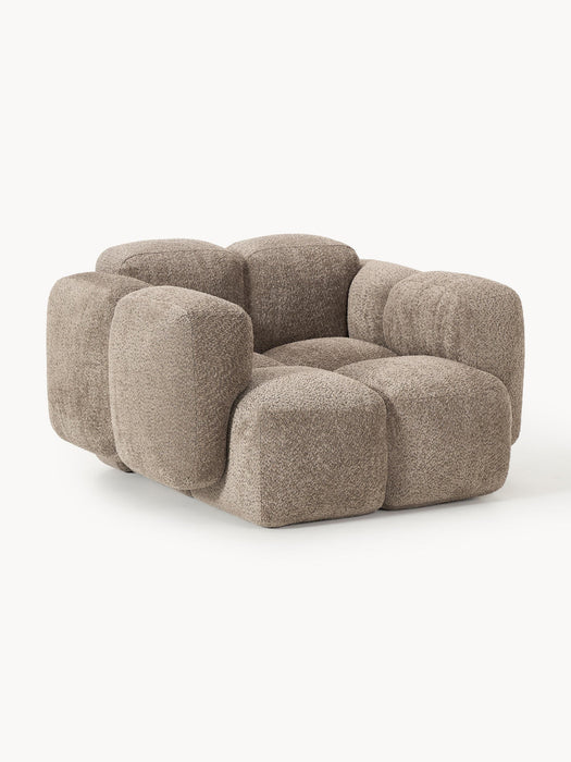 Tayla Teddy BouclÃ© Lounge Chair