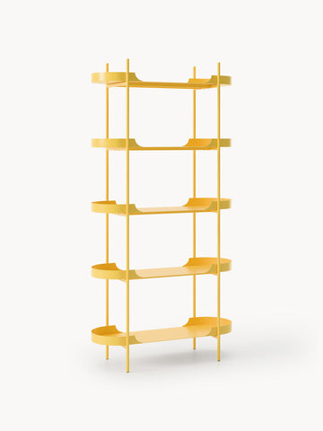 Taru Tall Metal Shelving Unit